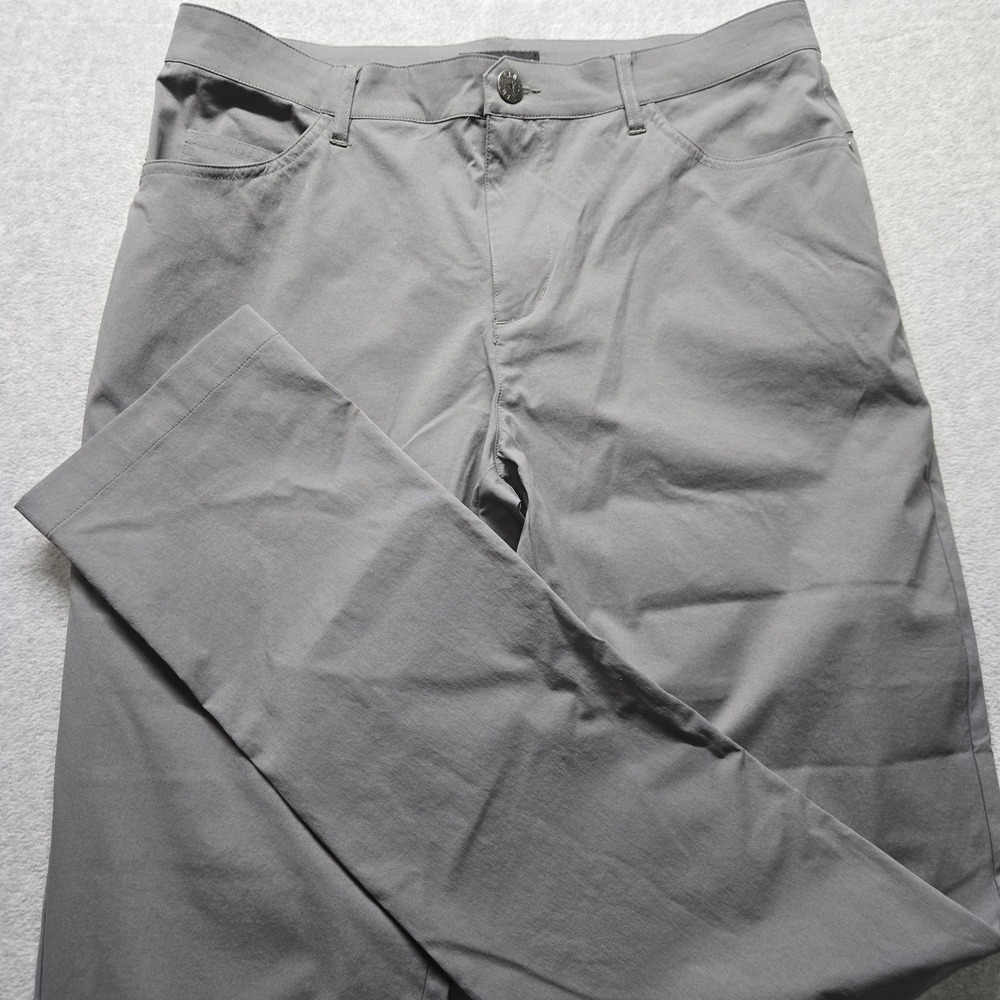 American Tall Mens Traveler Chino Pant Gray 34x40 Nylon AM-PC-10191 Performance